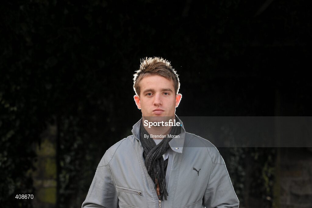20 January 2010; Ireland and Leinster rugby player Luke Fitzgerald. Herbert Park, Ballsbridge, Dublin. Picture credit: Brendan Moran / SPORTSFILE