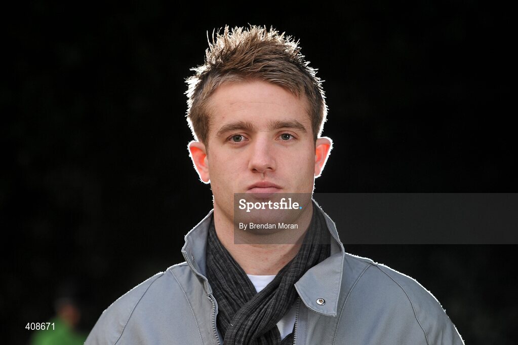 20 January 2010; Ireland and Leinster rugby player Luke Fitzgerald. Herbert Park, Ballsbridge, Dublin. Picture credit: Brendan Moran / SPORTSFILE
