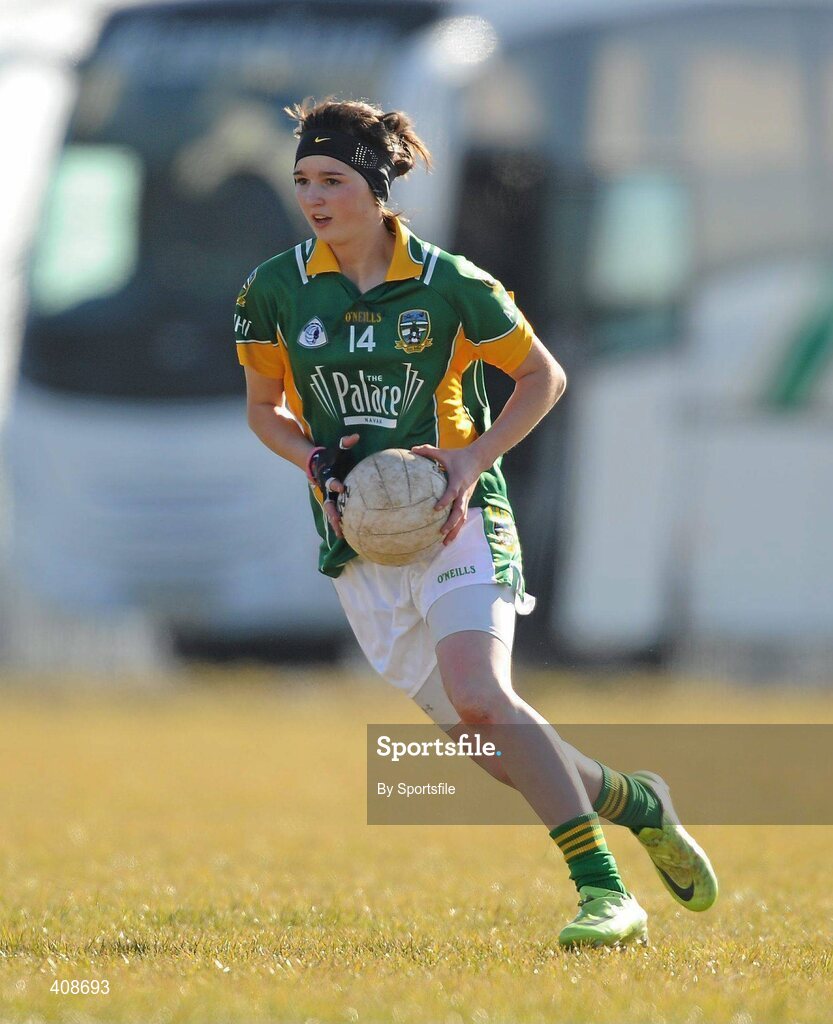 7 March 2010; Kellie Allen, Meath. Bord Gais Energy Ladies National Football League Division 2 Round 4, Armagh v Meath, Cullaville, Co. Armagh. Photo by Sportsfile