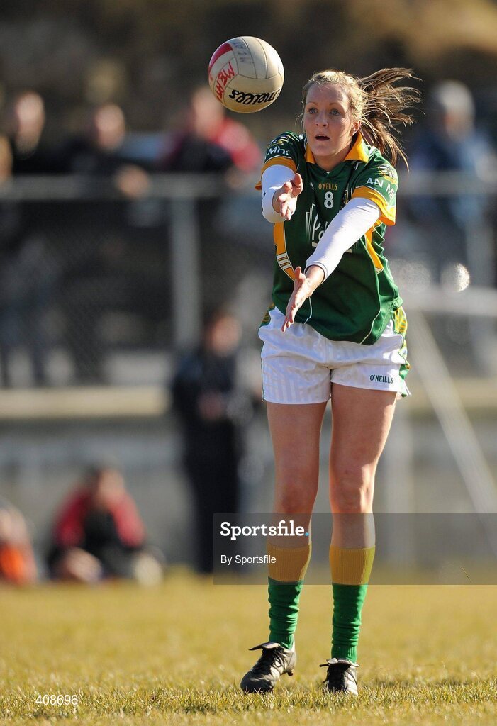 7 March 2010; Mary Sheridan, Meath. Bord Gais Energy Ladies National Football League Division 2 Round 4, Armagh v Meath, Cullaville, Co. Armagh. Photo by Sportsfile
