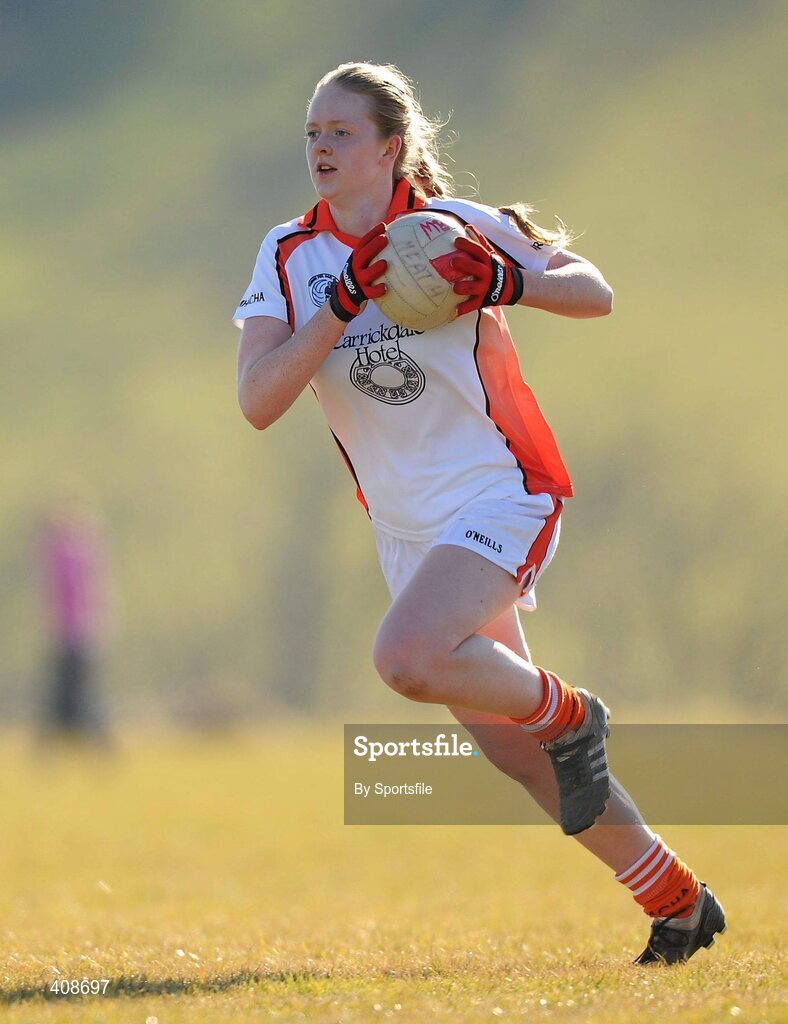 7 March 2010; Caroline O'Hanlon, Armagh. Bord Gais Energy Ladies National Football League Division 2 Round 4, Armagh v Meath, Cullaville, Co. Armagh. Photo by Sportsfile