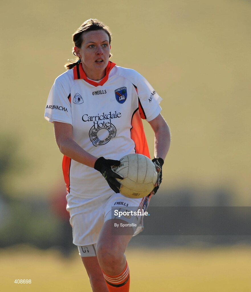 7 March 2010; Dervla Mallon, Armagh. Bord Gais Energy Ladies National Football League Division 2 Round 4, Armagh v Meath, Cullaville, Co. Armagh. Photo by Sportsfile
