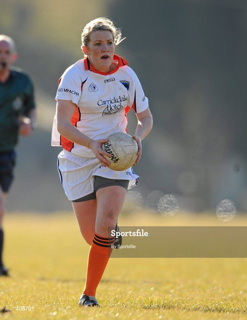 7 March 2010; Kelly Mallon, Armagh. Bord Gais Energy Ladies National Football League Division 2 Round 4, Armagh v Meath, Cullaville, Co. Armagh. Photo by Sportsfile