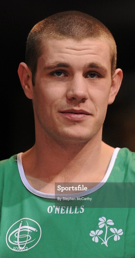 12 March 2010; Con Sheehan, Ireland, 91kg. Elite International, National Stadium, Dublin. Picture credit: Stephen McCarthy / SPORTSFILE