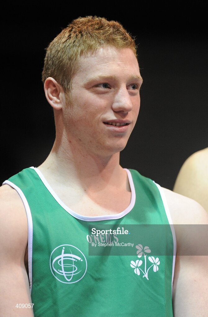 12 March 2010; Ray Moylett, Ireland, 64kg. Elite International, National Stadium, Dublin. Picture credit: Stephen McCarthy / SPORTSFILE