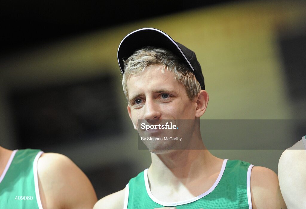 12 March 2010; Eric Donovan, Ireland, 60kg. Elite International, National Stadium, Dublin. Picture credit: Stephen McCarthy / SPORTSFILE