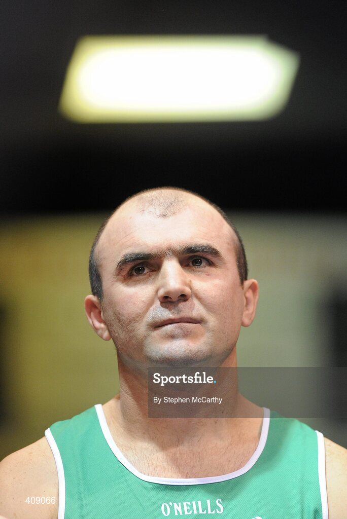 12 March 2010; Disha Gezim, Ireland, 81kg. Elite International, National Stadium, Dublin. Picture credit: Stephen McCarthy / SPORTSFILE