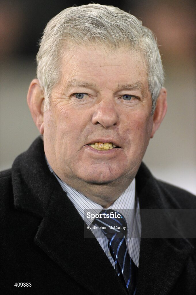 13 March 2010; Monaghan supporter and horse trainer Oliver Brady. Allianz GAA Football National League, Division 1, Round 4, Dublin v Monaghan, Parnell Park, Dublin. Picture credit: Stephen McCarthy / SPORTSFILE