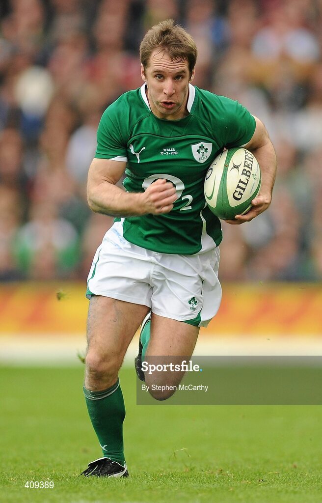 13 March 2010; Tomas O'Leary, Ireland. RBS Six Nations Rugby Championship, Ireland v Wales, Croke Park, Dublin. Picture credit: Stephen McCarthy / SPORTSFILE