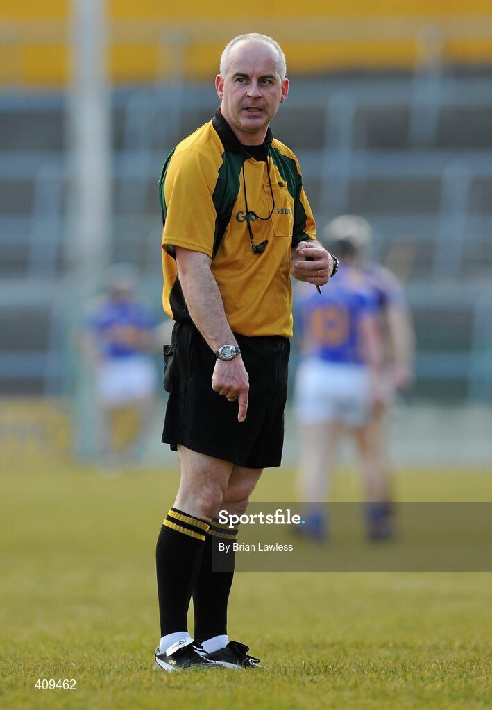 14 March 2010; John Sexton, referee. Allianz GAA Hurling National League, Division 1, Round 3, Tipperary v Galway, Semple Stadium, Thurles, Co. Tipperary. Picture credit: Brian Lawless / SPORTSFILE