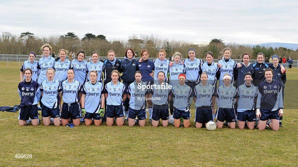 13 March 2010; The Dublin squad. Bord Gais Energy Ladies National Football League, Division 1, Round 5, Dublin v Monaghan, Naomh Mhearnog, Portmarnock, Co. Dublin. Photo by Sportsfile