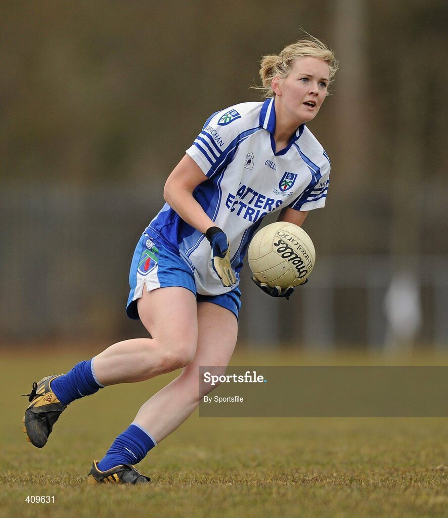 13 March 2010; Amanada Casey, Monaghan. Bord Gais Energy Ladies National Football League, Division 1, Round 5, Dublin v Monaghan, Naomh Mhearnog, Portmarnock, Co. Dublin. Photo by Sportsfile