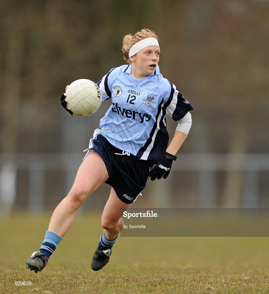 13 March 2010; Gemma Fay, Dublin. Bord Gais Energy Ladies National Football League, Division 1, Round 5, Dublin v Monaghan, Naomh Mhearnog, Portmarnock, Co. Dublin. Photo by Sportsfile