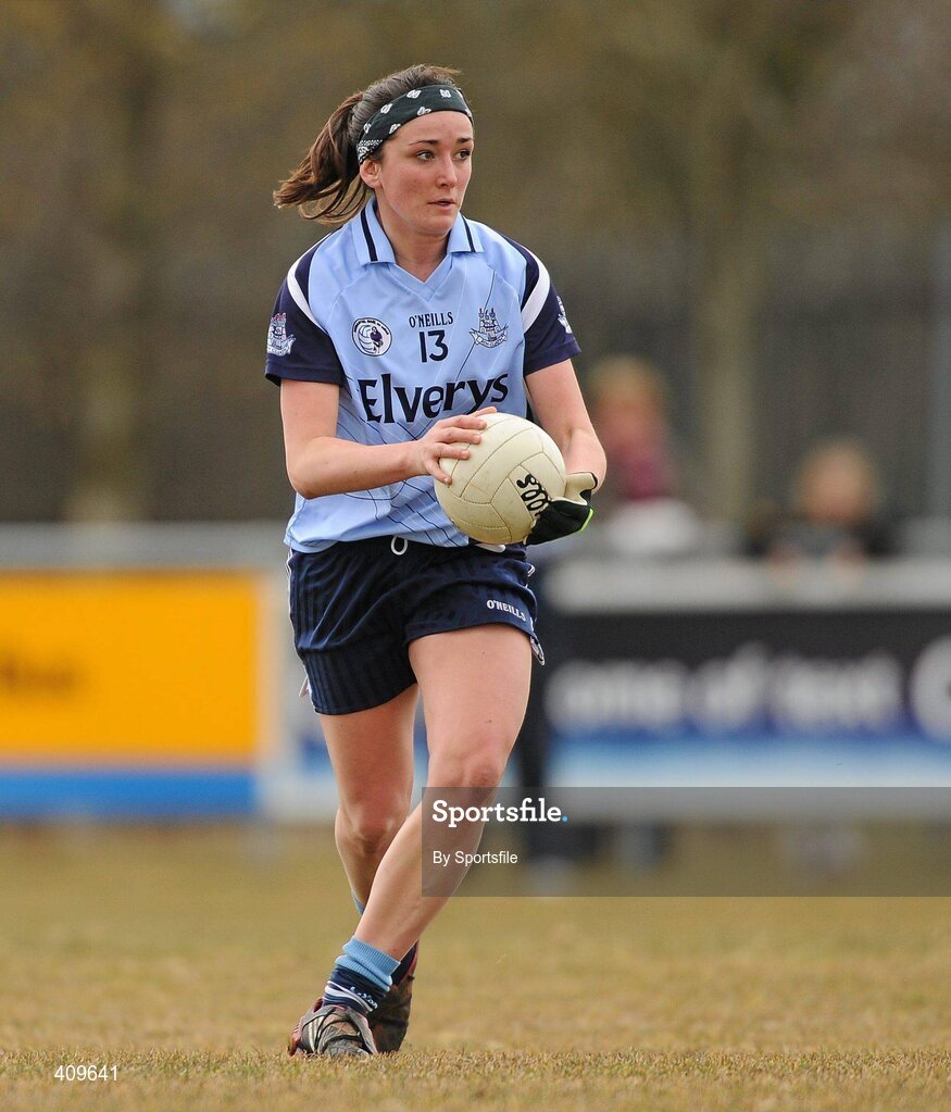 13 March 2010; Niamh McEvoy, Dublin. Bord Gais Energy Ladies National Football League, Division 1, Round 5, Dublin v Monaghan, Naomh Mhearnog, Portmarnock, Co. Dublin. Photo by Sportsfile