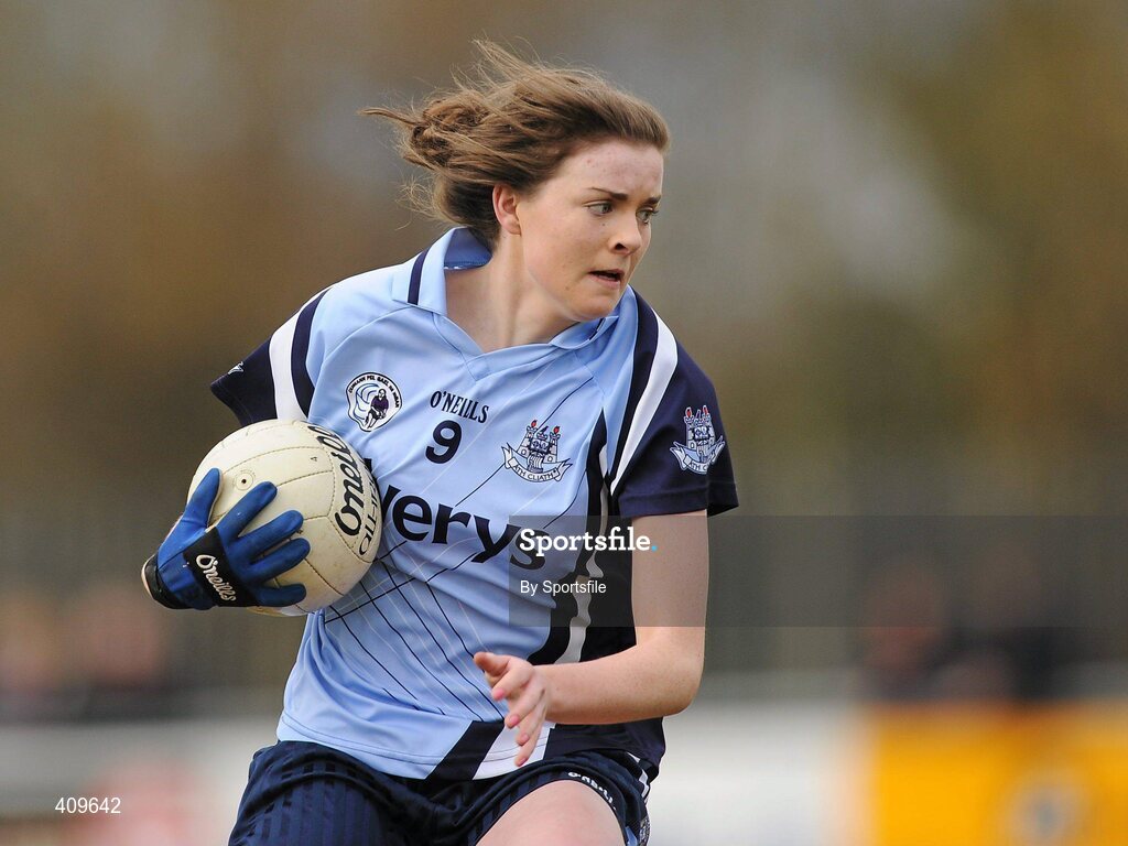 13 March 2010; Natalia Hyland, Dublin. Bord Gais Energy Ladies National Football League, Division 1, Round 5, Dublin v Monaghan, Naomh Mhearnog, Portmarnock, Co. Dublin. Photo by Sportsfile