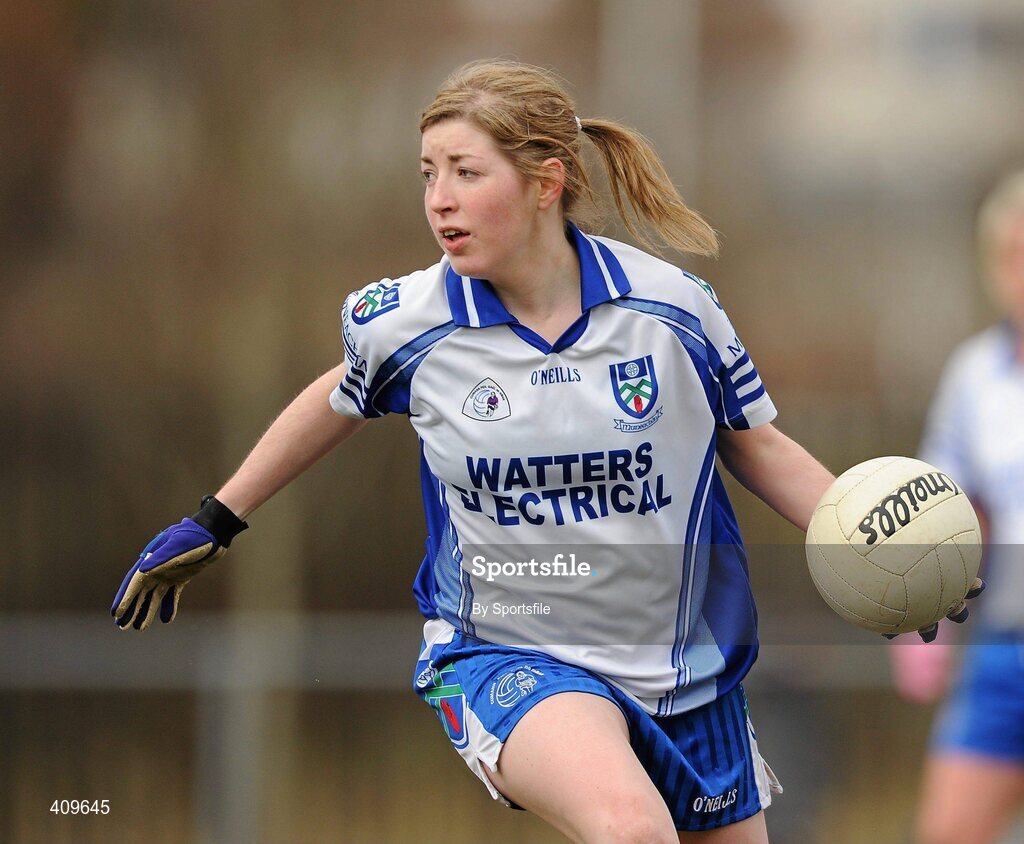 13 March 2010; Yvonne Connell, Monaghan. Bord Gais Energy Ladies National Football League, Division 1, Round 5, Dublin v Monaghan, Naomh Mhearnog, Portmarnock, Co. Dublin. Photo by Sportsfile
