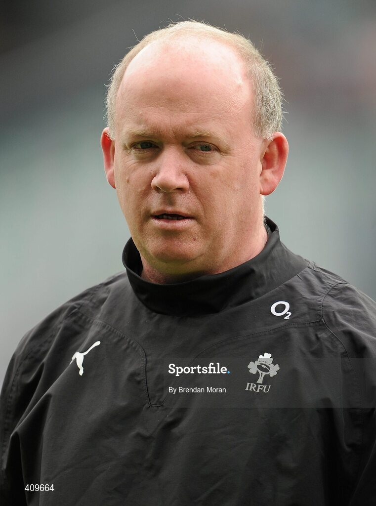 13 March 2010; Declan Kidney, Ireland head coach. RBS Six Nations Rugby Championship, Ireland v Wales, Croke Park, Dublin. Picture credit: Brendan Moran / SPORTSFILE