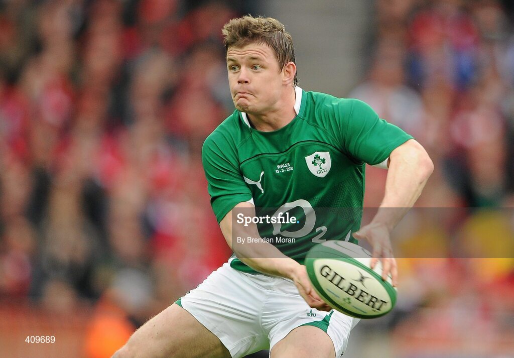 13 March 2010; Brian O'Driscoll, Ireland. RBS Six Nations Rugby Championship, Ireland v Wales, Croke Park, Dublin. Picture credit: Brendan Moran / SPORTSFILE