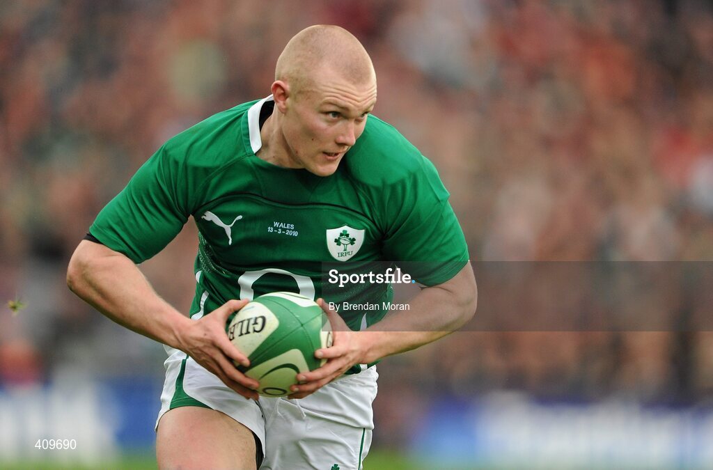 13 March 2010; Keith Earls, Ireland. RBS Six Nations Rugby Championship, Ireland v Wales, Croke Park, Dublin. Picture credit: Brendan Moran / SPORTSFILE