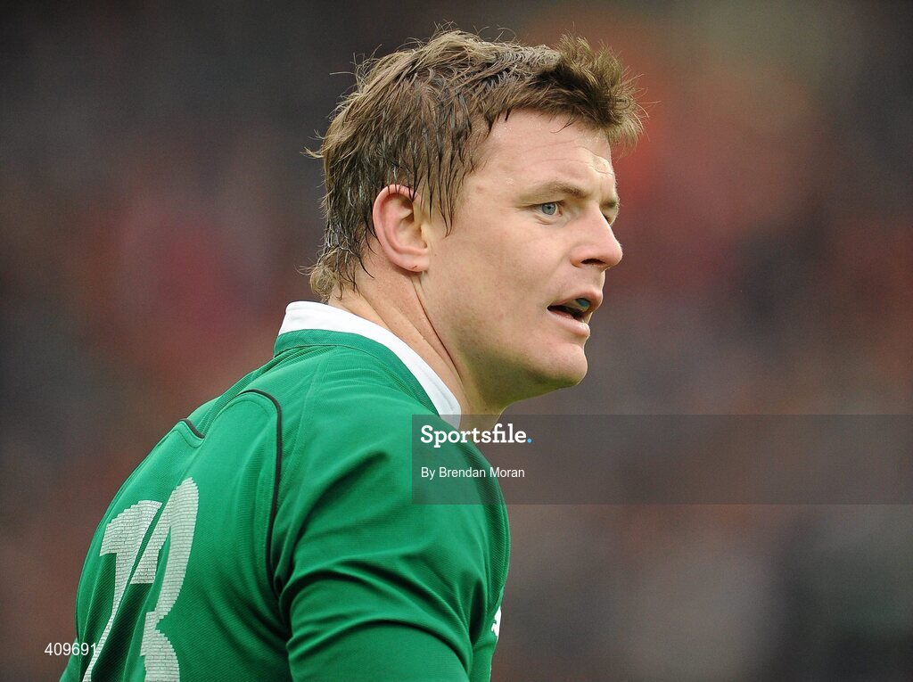 13 March 2010; Brian O'Driscoll, Ireland. RBS Six Nations Rugby Championship, Ireland v Wales, Croke Park, Dublin. Picture credit: Brendan Moran / SPORTSFILE