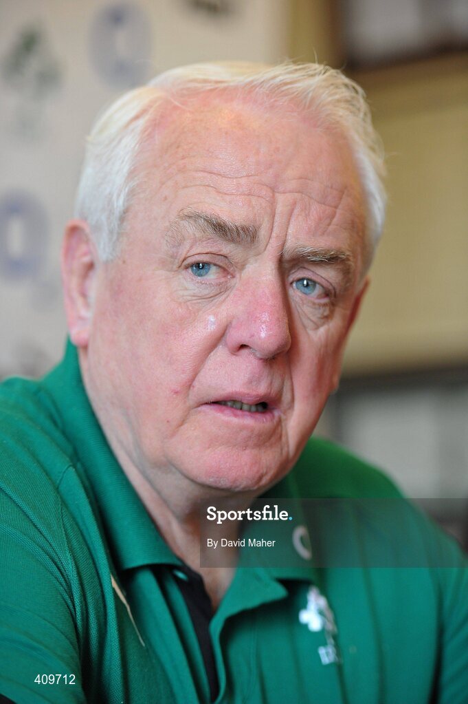 15 March 2010; Ireland assistant coach Alan Gaffney during a rugby squad press conference ahead of their RBS Six Nations Rugby Championship match against Scotland on Saturday. Fitzpatrick Castle Hotel, Killiney, Co. Dublin. Picture credit; David Maher / SPORTSFILE