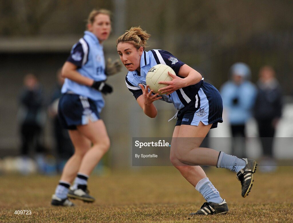 13 March 2010; Yvonne Connell, Dublin. Bord Gais Energy Ladies National Football League, Division 1, Round 5, Dublin v Monaghan, Naomh Mhearnog, Portmarnock, Co. Dublin. Photo by Sportsfile