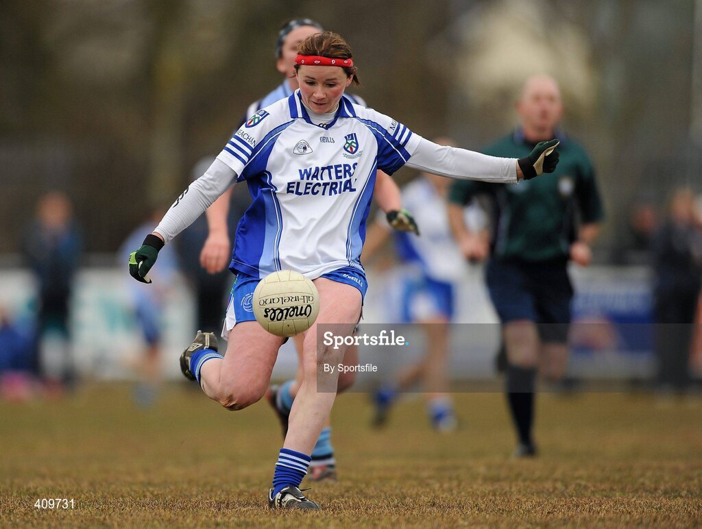 13 March 2010; Niamh Kindlon, Monaghan. Bord Gais Energy Ladies National Football League, Division 1, Round 5, Dublin v Monaghan, Naomh Mhearnog, Portmarnock, Co. Dublin. Photo by Sportsfile