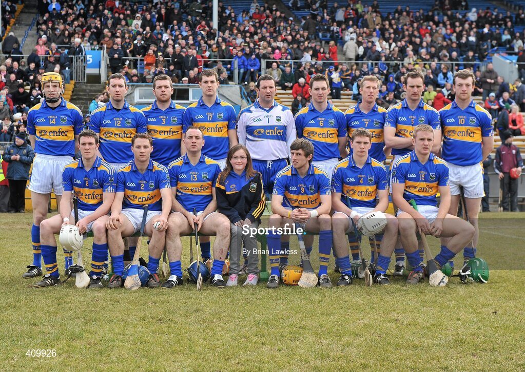 14 March 2010; The Tipperary team. Allianz GAA Hurling National League, Division 1, Round 3, Tipperary v Galway, Semple Stadium, Thurles, Co. Tipperary. Picture credit: Brian Lawless / SPORTSFILE