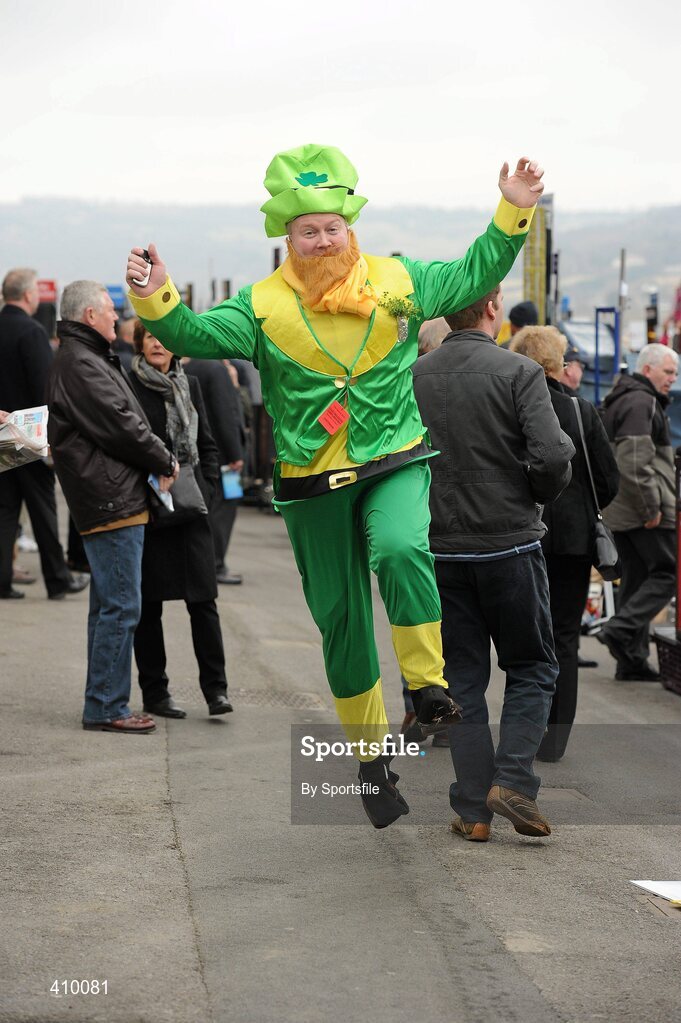 17 March 2010; John Jo O'Neill, from Co. Tyrone, ahead of the second day of the 2010 Cheltenham Racing Festival. Prestbury Park, Cheltenham, Gloucestershire, England. Photo by Sportsfile