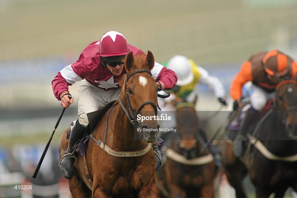 17 March 2010; Weapon's Amnesty, with Davy Russell up, on their way to winning the RSA Chase. Cheltenham Racing Festival - Wednesday. Prestbury Park, Cheltenham, Gloucestershire, England. Picture credit: Stephen McCarthy / SPORTSFILE