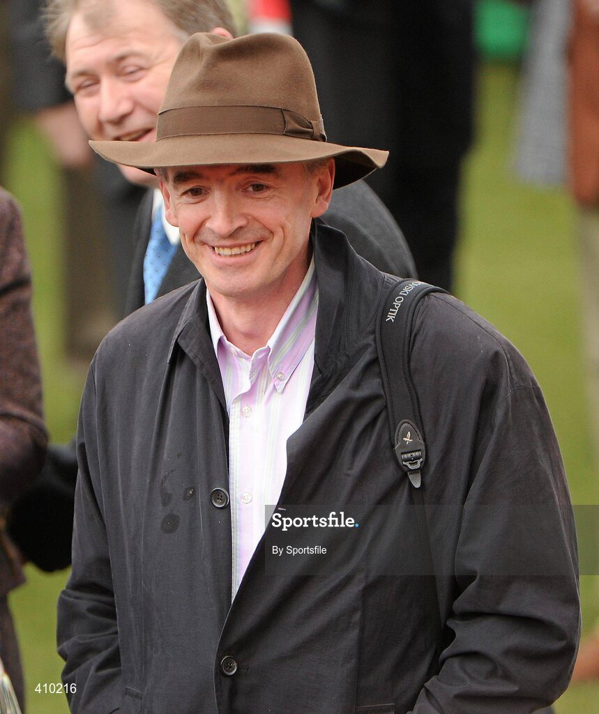 17 March 2010; Michael O'Leary, member of the winning connections of Weapon's Amnesty after winning the RSA Chase. Cheltenham Racing Festival - Wednesday. Prestbury Park, Cheltenham, Gloucestershire, England. Photo by Sportsfile