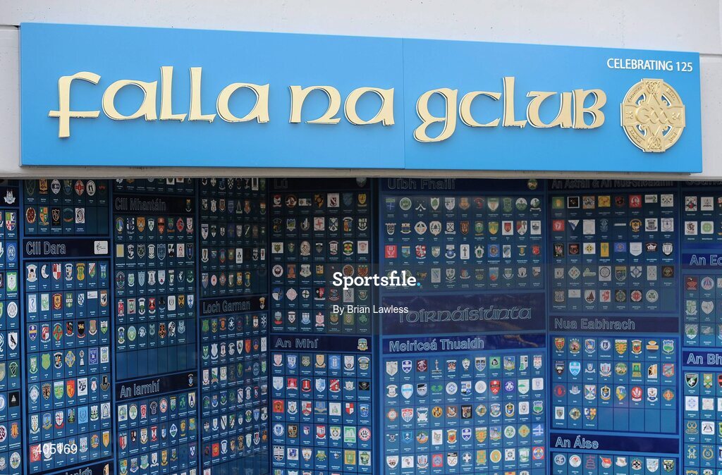 18 March 2010; At the official opening of the GAA Club Wall outside the GAA Museum. Croke Park, Dublin. Picture credit: Brian Lawless / SPORTSFILE
