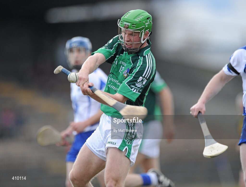 14 March 2010; Cathal Mullane, Limerick. Allianz GAA Hurling National League, Division 1, Round 3, Waterford v Limerick, Fraher Field, Dungarvan, Co. Waterford. Picture credit: Matt Browne / SPORTSFILE
