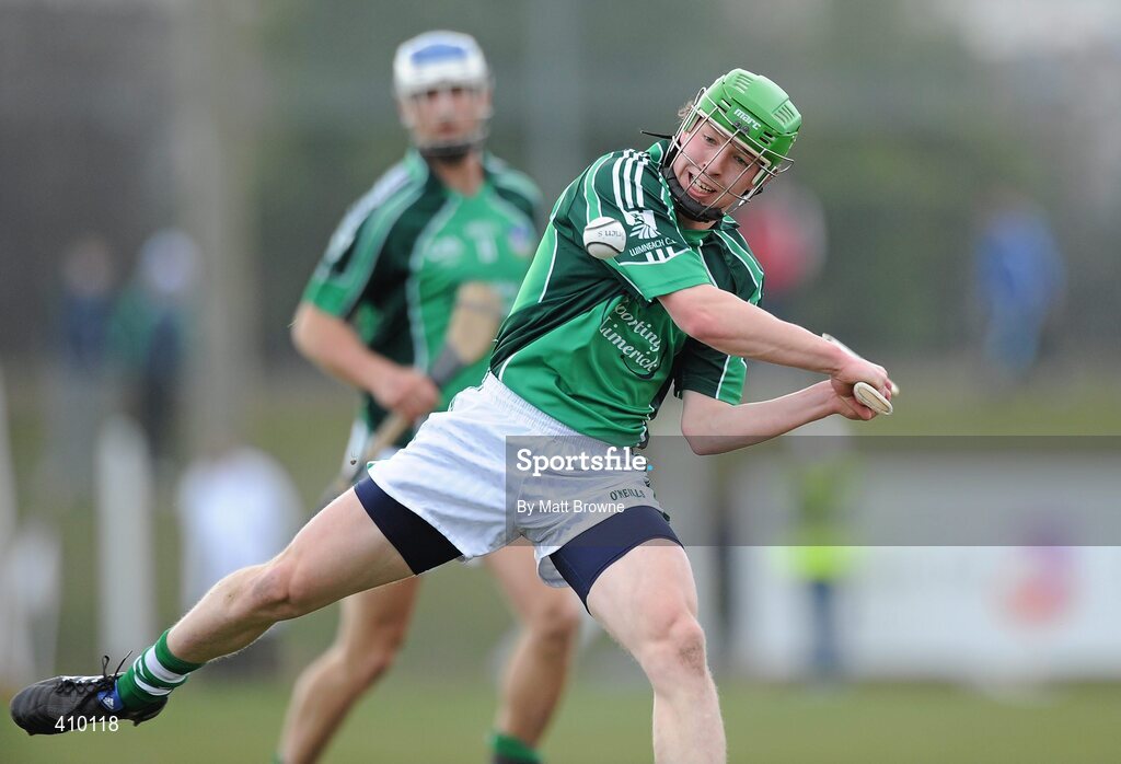 14 March 2010; Paul Browne, Limerick. Allianz GAA Hurling National League, Division 1, Round 3, Waterford v Limerick, Fraher Field, Dungarvan, Co. Waterford. Picture credit: Matt Browne / SPORTSFILE