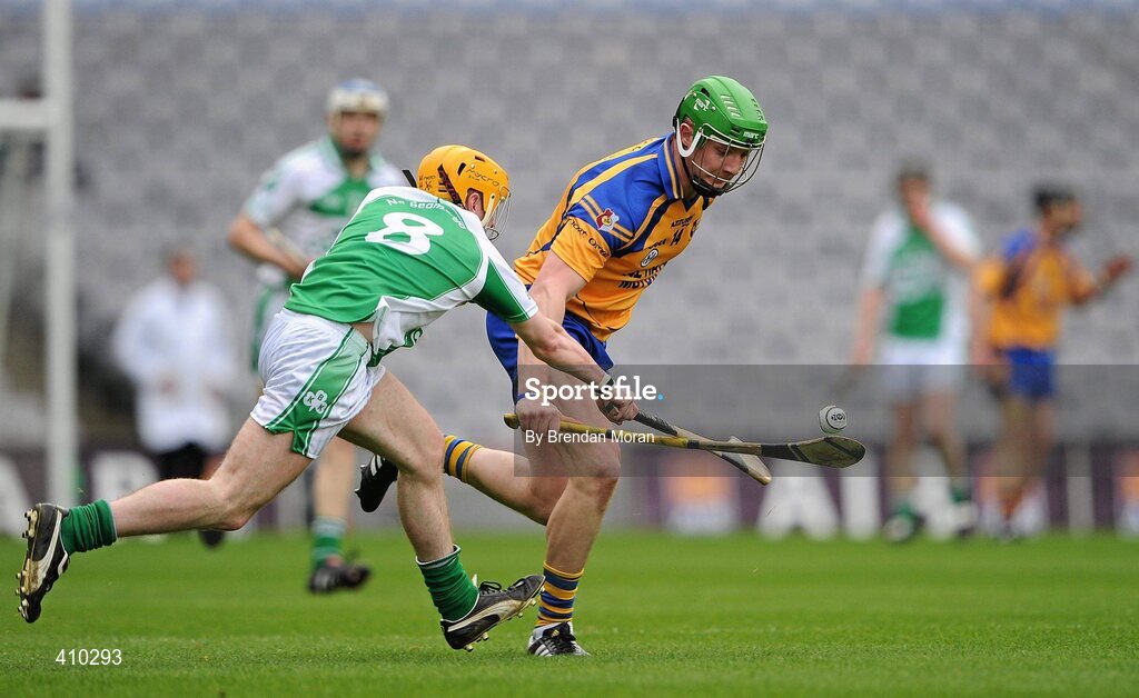 17 March 2010; Joe Canning, Portumna, in action against James 'Cha' Fitzpatrick, Ballyhale Shamrocks. AIB GAA Hurling All-Ireland Senior Club Championship Final, Ballyhale Shamrocks v Portumna, Croke Park, Dublin. Picture credit: Brendan Moran / SPORTSFILE