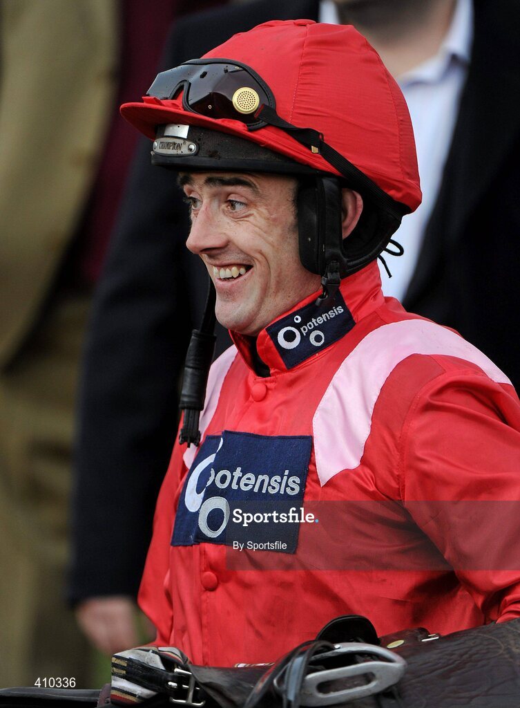 17 March 2010; Jockey Ruby Walsh after winning the Fred Winter Juvenile Novices' Handicap Hurdle aboard Sanctuaire. Cheltenham Racing Festival - Wednesday. Prestbury Park, Cheltenham, Gloucestershire, England. Photo by Sportsfile