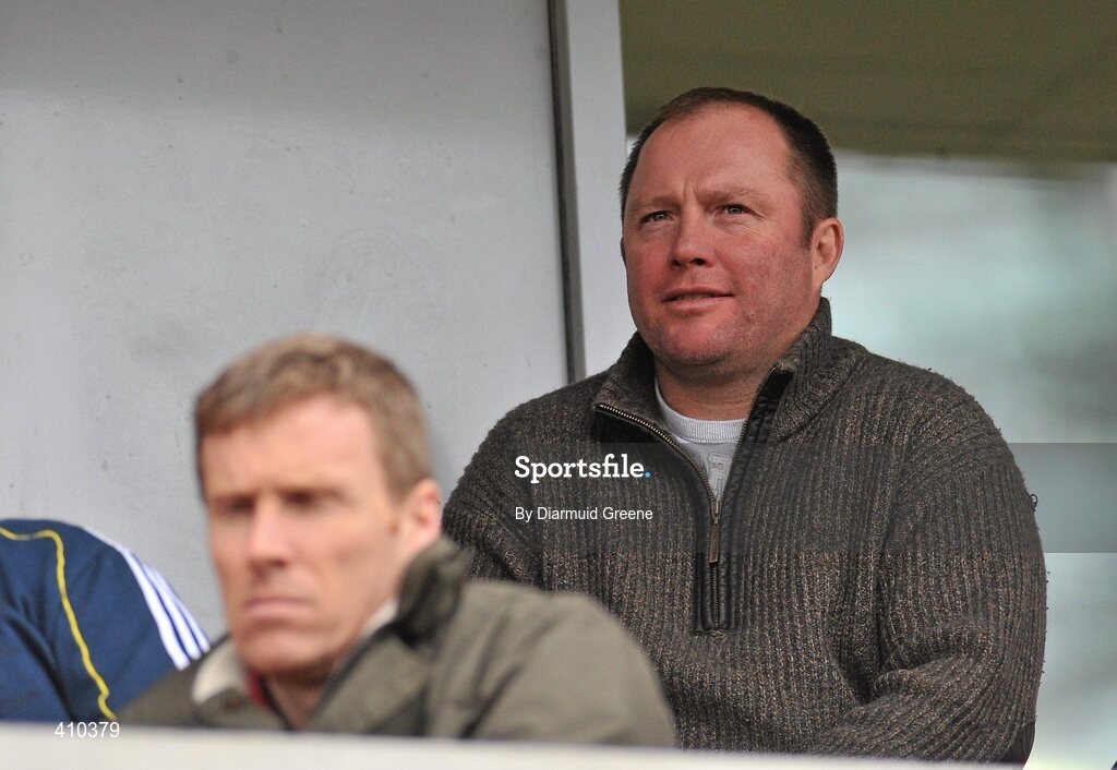 17 March 2010; Munster Rugby Head Coach Tony McGahan watches on during the game. Munster Schools Senior Cup Final, Rockwell College v PBC, Thomond Park, Limerick. Picture credit: Diarmuid Greene / SPORTSFILE