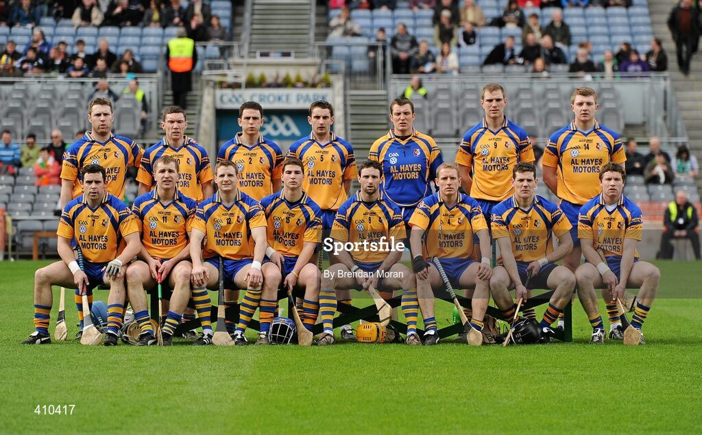 17 March 2010; The Portumna team. AIB GAA Hurling All-Ireland Senior Club Championship Final, Ballyhale Shamrocks v Portumna, Croke Park, Dublin. Picture credit: Brendan Moran / SPORTSFILE