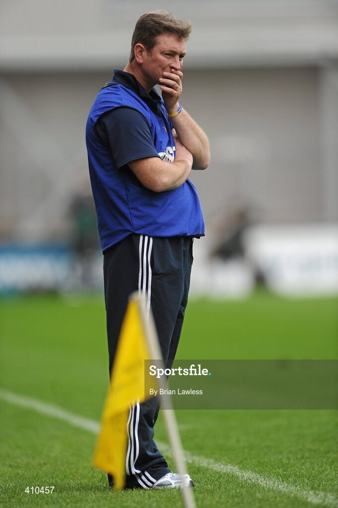 17 March 2010; Portumna manager Johnny Kelly. AIB GAA Hurling All-Ireland Senior Club Championship Final, Ballyhale Shamrocks v Portumna, Croke Park, Dublin. Picture credit: Brian Lawless / SPORTSFILE
