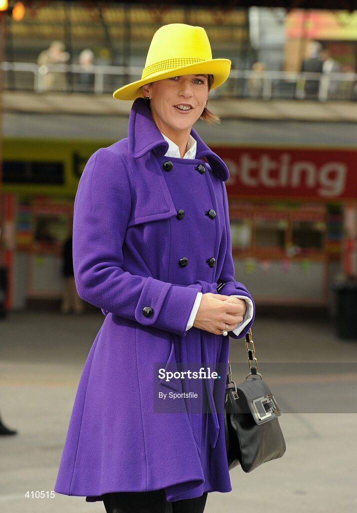 18 March 2010; Mary Carthy from Kells, Co. Meath, ahead of the days racing. Cheltenham Racing Festival - Thursday. Prestbury Park, Cheltenham, Gloucestershire, England. Photo by Sportsfile