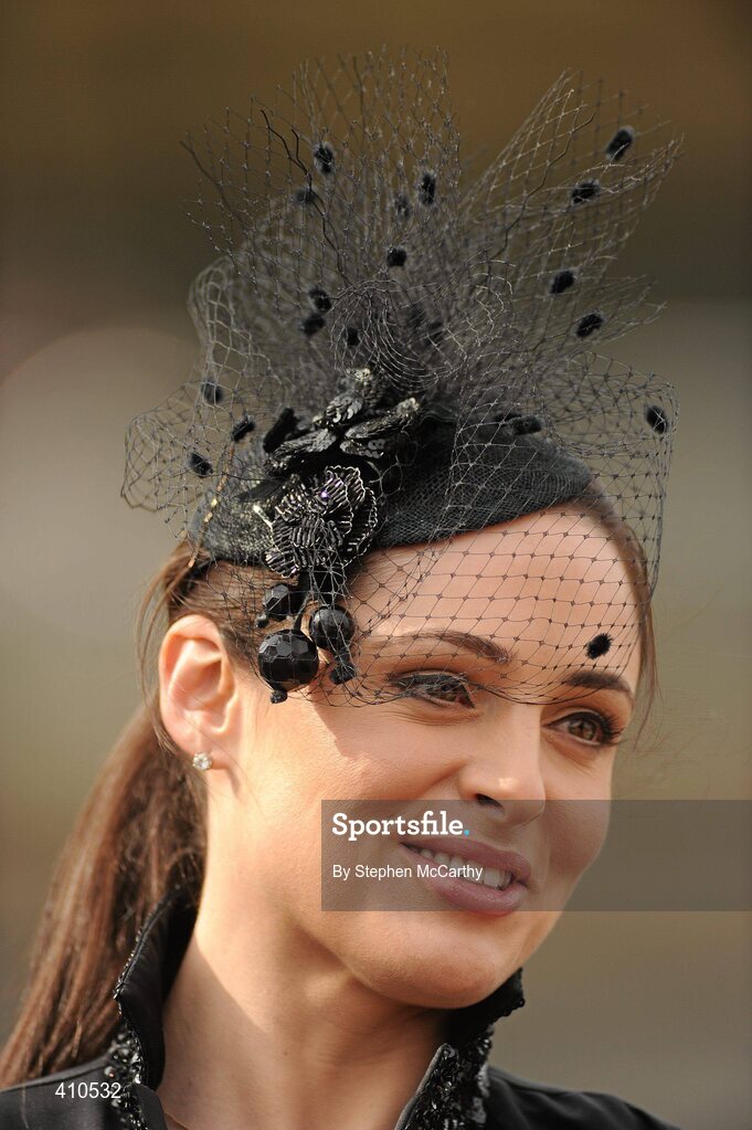 18 March 2010; Grainne Seoige ahead of the third day of the festival. Cheltenham Racing Festival - Thursday. Prestbury Park, Cheltenham, Gloucestershire, England. Picture credit: Stephen McCarthy / SPORTSFILE