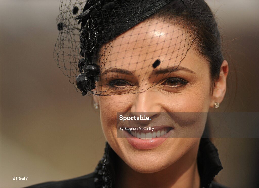 18 March 2010; Grainne Seoige ahead of the third day of the festival. Cheltenham Racing Festival - Thursday. Prestbury Park, Cheltenham, Gloucestershire, England. Picture credit: Stephen McCarthy / SPORTSFILE