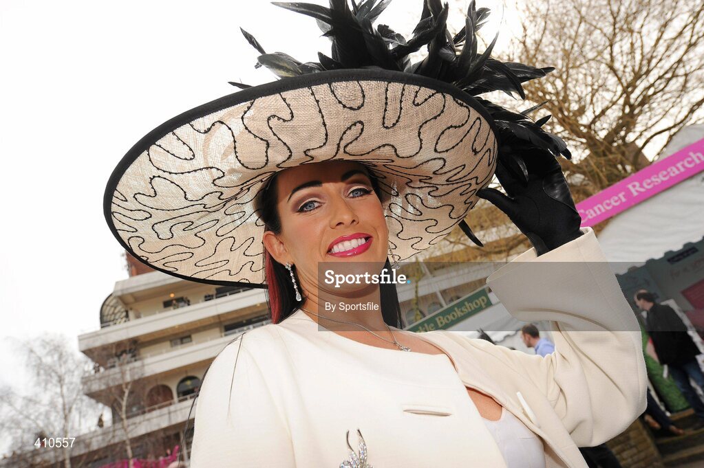 18 March 2010; Eileen Sutton, from Ashbourne, Co. Meath, ahead of the days racing. Cheltenham Racing Festival - Thursday. Prestbury Park, Cheltenham, Gloucestershire, England. Photo by Sportsfile