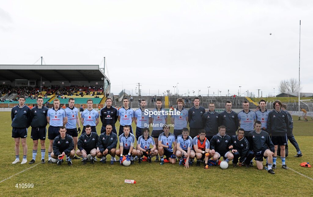 17 March 2010; The Dublin squad. Cadbury Leinster GAA Football Under 21 Semi-Final, Carlow v Dublin, Dr Cullen Park, Carlow. Picture credit: Matt Browne / SPORTSFILE