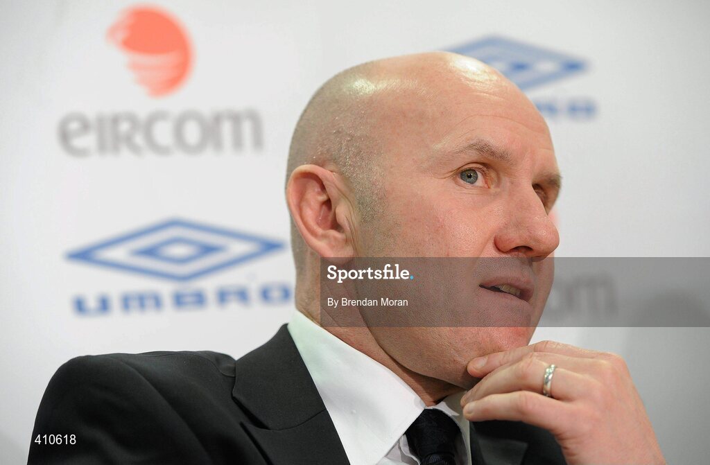 18 March 2010; New Republic of Ireland Under-23 manager Paul Doolin at a press conference to announce his appointment. FAI Headquarters, Abbotstown, Dublin. Picture credit: Brendan Moran / SPORTSFILE