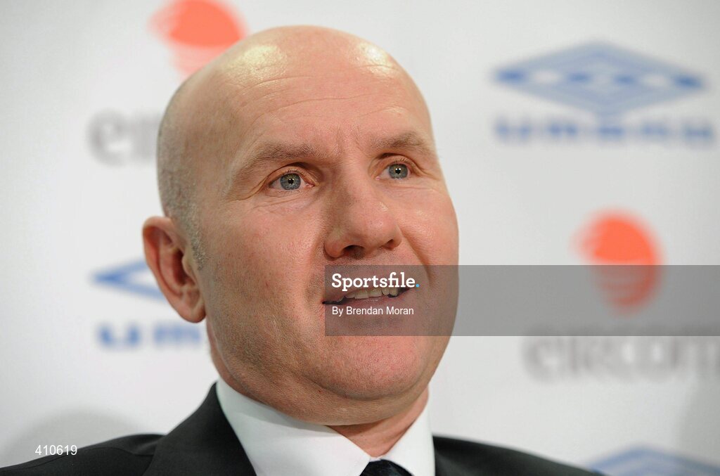 18 March 2010; New Republic of Ireland Under-23 manager Paul Doolin at a press conference to announce his appointment. FAI Headquarters, Abbotstown, Dublin. Picture credit: Brendan Moran / SPORTSFILE