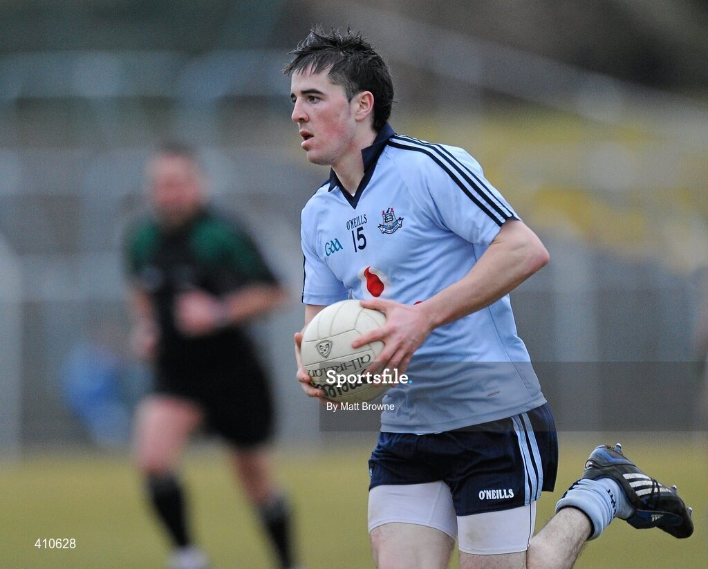 17 March 2010; Gary Sweeney, Dublin. Cadbury Leinster GAA Football Under 21 Semi-Final, Carlow v Dublin, Dr Cullen Park, Carlow. Picture credit: Matt Browne / SPORTSFILE