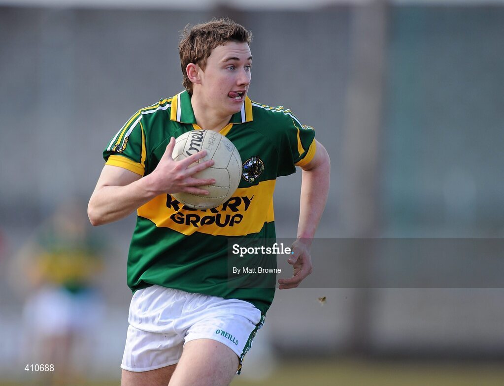 13 March 2010; James O'Donoghue, Kerry. Cadbury Munster GAA Football Under 21 Quarter-Final, Kerry v Cork, Austin Stack Park, Tralee, Co. Kerry. Picture credit: Matt Browne / SPORTSFILE