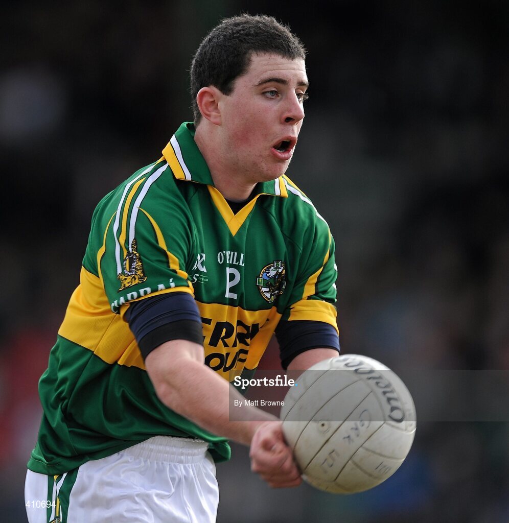 13 March 2010; Mikey Geaney, Kerry. Cadbury Munster GAA Football Under 21 Quarter-Final, Kerry v Cork, Austin Stack Park, Tralee, Co. Kerry. Picture credit: Matt Browne / SPORTSFILE