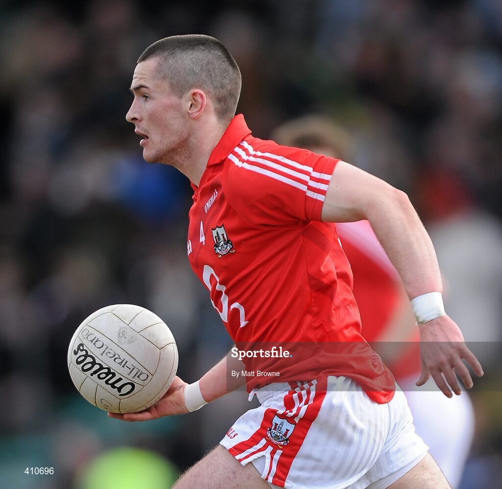 13 March 2010; Ian Jones, Cork. Cadbury Munster GAA Football Under 21 Quarter-Final, Kerry v Cork, Austin Stack Park, Tralee, Co. Kerry. Picture credit: Matt Browne / SPORTSFILE